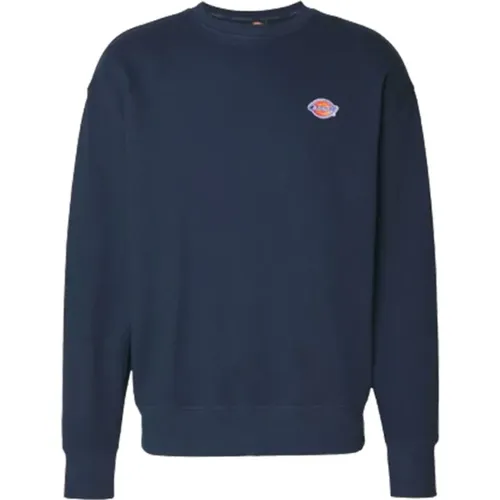 Millersburg Dark Navy Sweatshirt , male, Sizes: L, XL - Dickies - Modalova