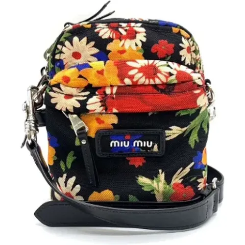 Pre-owned Canvas schultertasche - Miu Miu Pre-owned - Modalova