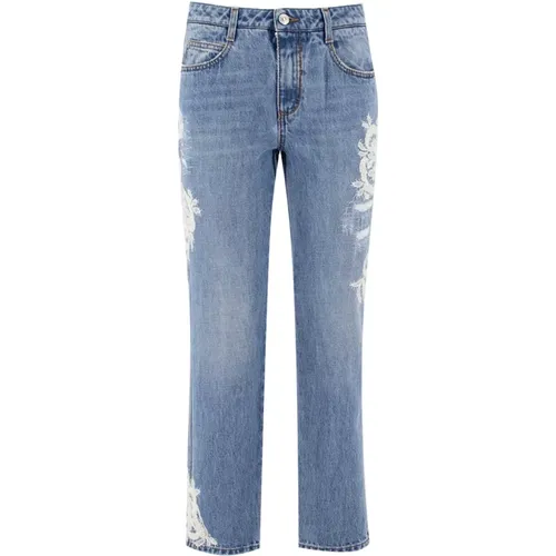 Women`s Clothing Jeans Bright Cobalt Aw23 , female, Sizes: M - Ermanno Scervino - Modalova