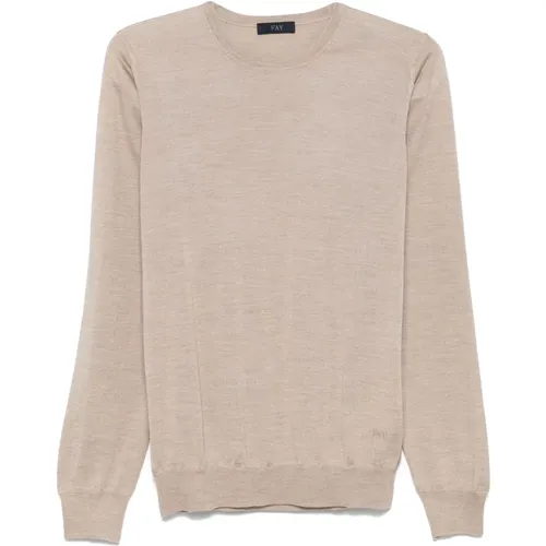 Luxuriöser Beiger Pullover Fay - Fay - Modalova