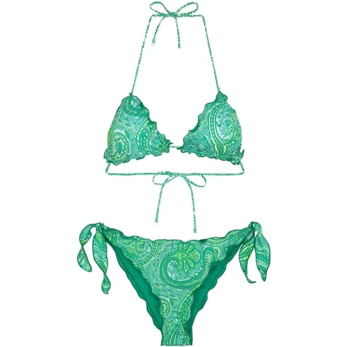 Bikini Triangolo E Slip Nodi Regolabile Frou Frou Sunrise - F**k - Modalova