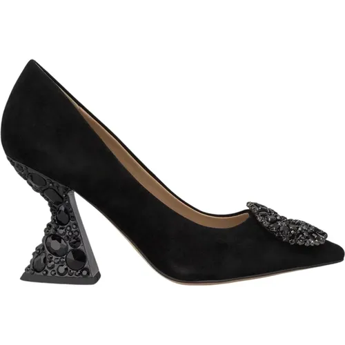 Embellished Heeled Shoe , female, Sizes: 5 UK, 2 UK, 3 UK, 8 UK, 4 UK - Alma en Pena - Modalova