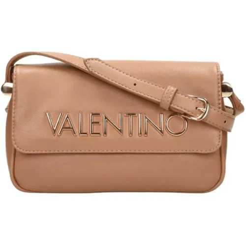 Rechteckige Handtasche mit Goldinschrift - Valentino by Mario Valentino - Modalova