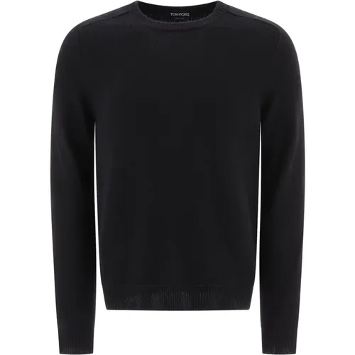 Cashmere Sweater - Regular Fit , male, Sizes: L, M, S - Tom Ford - Modalova