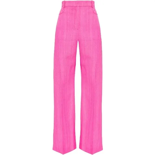 Sauge pleat-front trousers , female, Sizes: 2XS, XS - Jacquemus - Modalova
