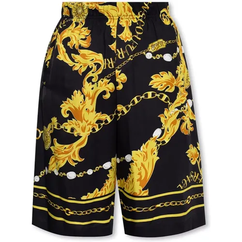 Bedruckte Shorts , Herren, Größe: M - Versace Jeans Couture - Modalova