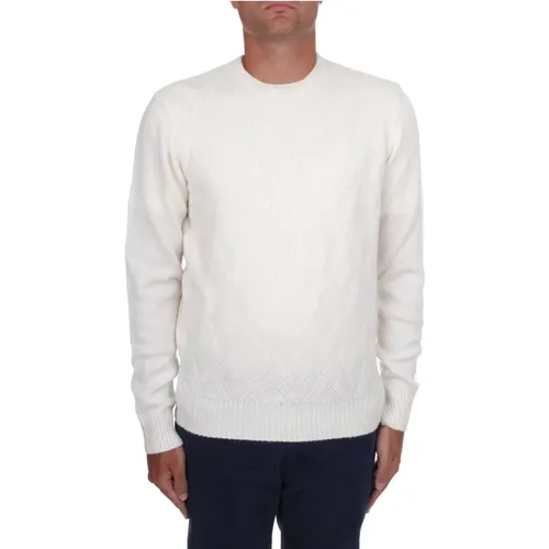 Cashmere Herringbone Resort Sweater , male, Sizes: XL, L, M - Herno - Modalova