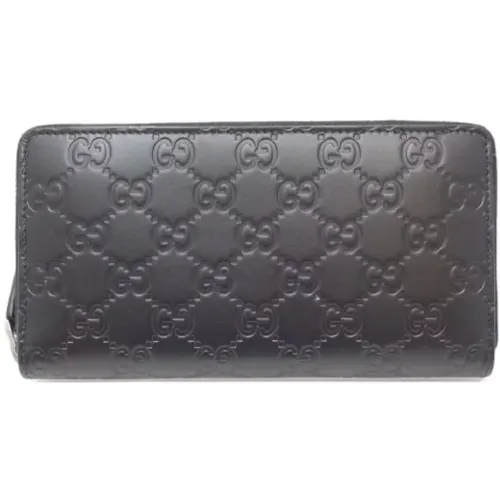 Pre-owned Leather wallets , female, Sizes: ONE SIZE - Gucci Vintage - Modalova