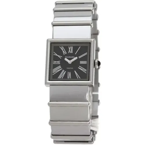 Pre-owned Stainless Steel watches , female, Sizes: ONE SIZE - Chanel Vintage - Modalova