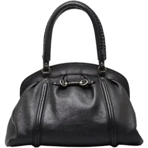 Pre-owned Leather dior-bags , female, Sizes: ONE SIZE - Dior Vintage - Modalova