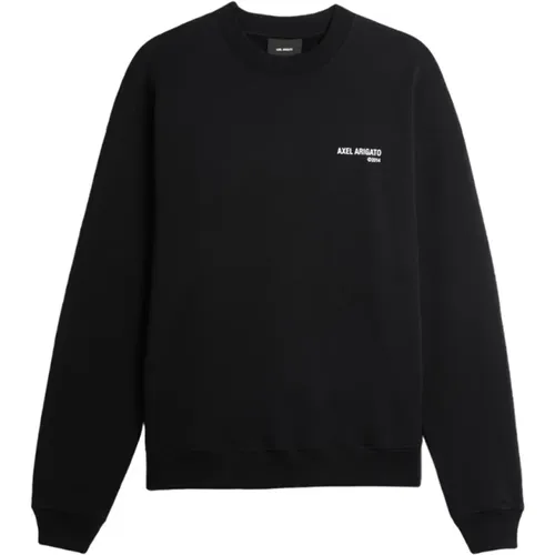 Essenzieller Sweatshirt mit Mini-Logo , Herren, Größe: M - Axel Arigato - Modalova