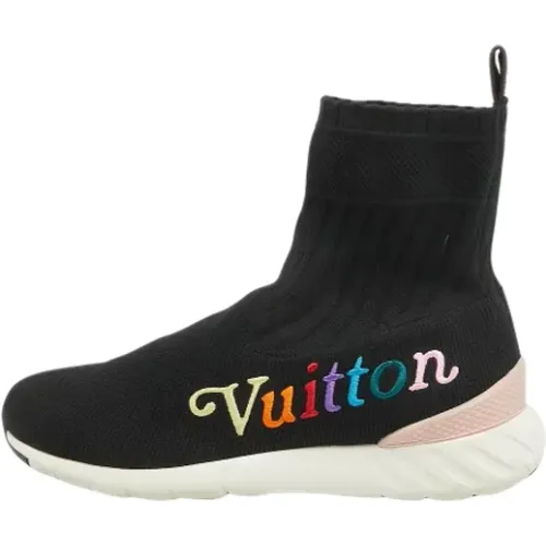 Pre-owned Fabric sneakers , female, Sizes: 3 1/2 UK - Louis Vuitton Vintage - Modalova