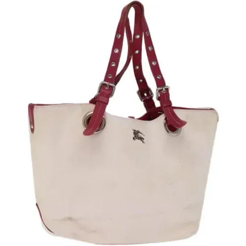 Pre-owned Canvas totes , female, Sizes: ONE SIZE - Burberry Vintage - Modalova