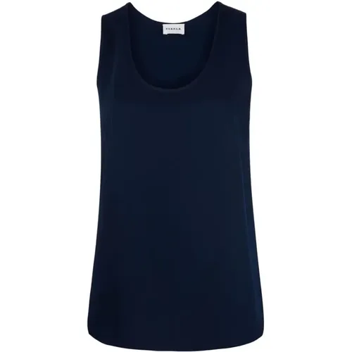 Blaue Elegante Bluse , Damen, Größe: XS - P.A.R.O.S.H. - Modalova