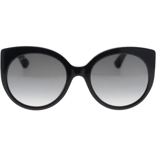 Romantic Cat-Eye Sunglasses , female, Sizes: 55 MM - Gucci - Modalova