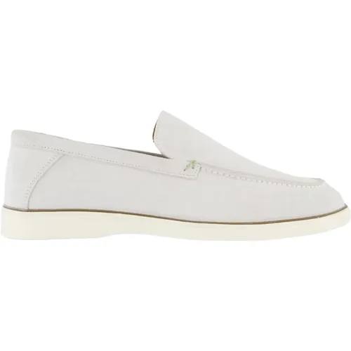 Ivory Loafer for Men , male, Sizes: 6 UK, 11 UK, 5 UK, 7 UK, 8 UK, 12 UK, 10 UK, 9 UK - Atelier Verdi - Modalova