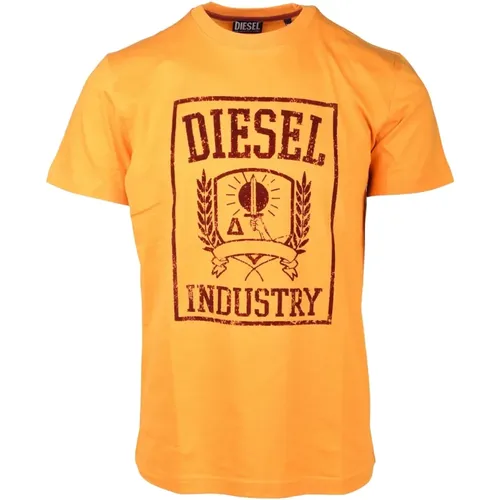 T-Shirt for Men , male, Sizes: M, L - Diesel - Modalova