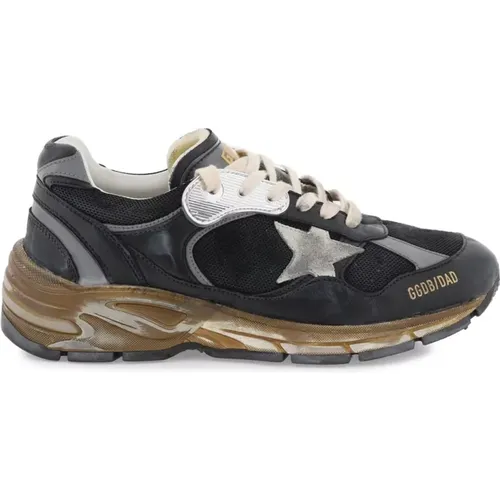 Dad-Star Sneakers aus Mesh und Nappaleder , Herren, Größe: 37 EU - Golden Goose - Modalova