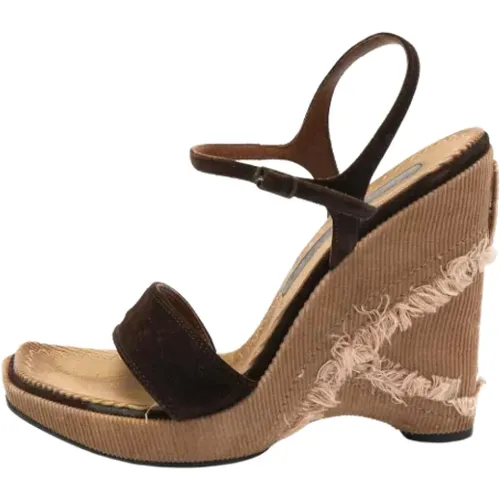 Pre-owned Wildleder sandals - Casadei Pre-owned - Modalova