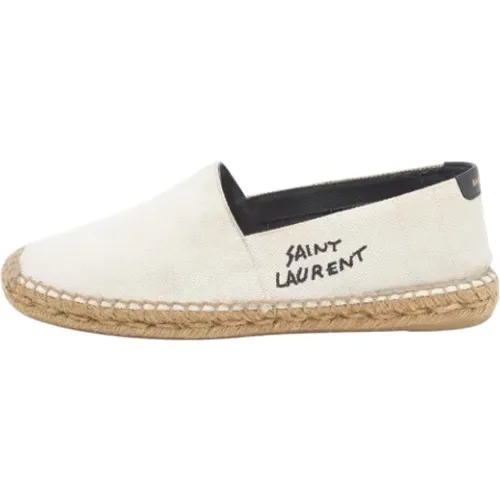 Pre-owned Canvas flats , female, Sizes: 6 UK - Yves Saint Laurent Vintage - Modalova