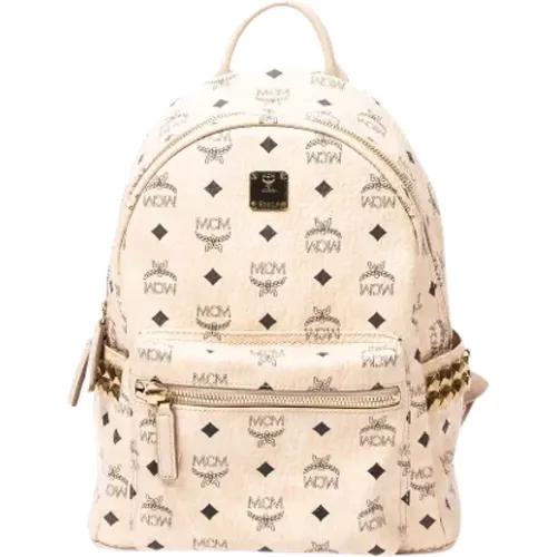 Pre-owned Canvas backpacks , female, Sizes: ONE SIZE - MCM Pre-owned - Modalova