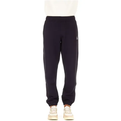 Cotton Sweatpants with Elastic Waist and Hem , male, Sizes: S, M, XS - C.P. Company - Modalova