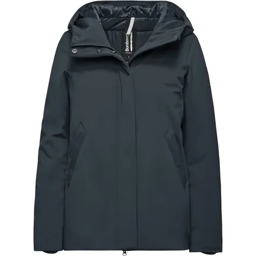 Material Padded Jacket , female, Sizes: L, S, XL, M, XS, 2XL - BomBoogie - Modalova