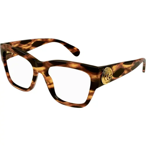 Havana Eyewear Frames , unisex, Sizes: 53 MM - Gucci - Modalova