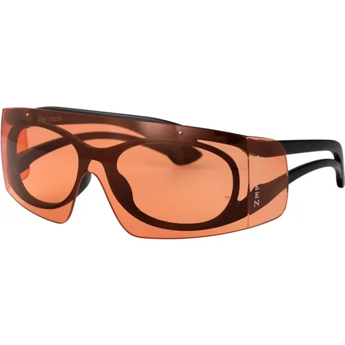 Stylische Sonnenbrille Am0489S - alexander mcqueen - Modalova