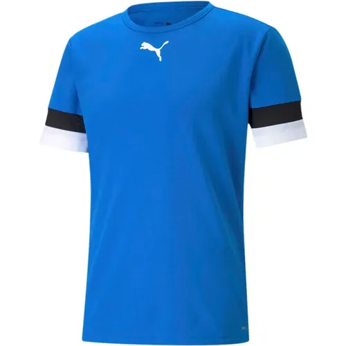 Teamrise Jersey blaues T-Shirt , Herren, Größe: L - Puma - Modalova
