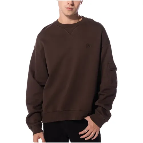 Basic Pigment Dye Pocket Crewneck Sweater - Patta - Modalova