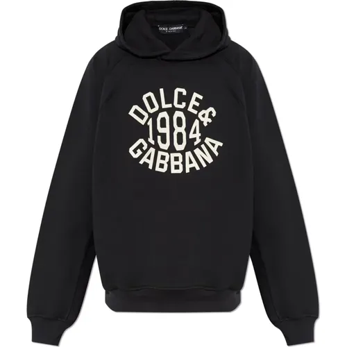 Hoodie , male, Sizes: XL, S, L - Dolce & Gabbana - Modalova