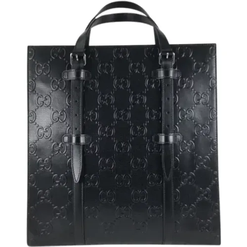 Pre-owned Leather totes , female, Sizes: ONE SIZE - Gucci Vintage - Modalova