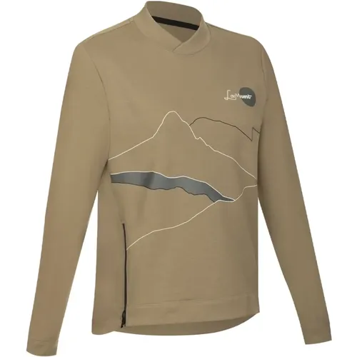 Desert Taupe Arty Pullover , Damen, Größe: S - LaMunt - Modalova