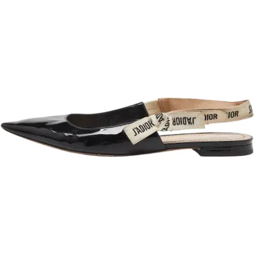 Pre-owned Leather flats , female, Sizes: 7 UK - Dior Vintage - Modalova