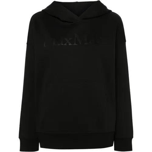 Schwarzer Sweatshirt Damenmode , Damen, Größe: M - Max Mara - Modalova