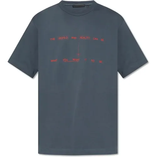 T-Shirt mit Logo , Herren, Größe: XL - Helmut Lang - Modalova