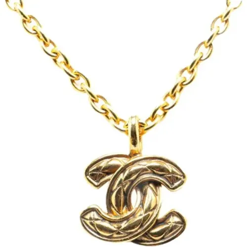 Pre-owned Metal chanel-jewelry , female, Sizes: ONE SIZE - Chanel Vintage - Modalova