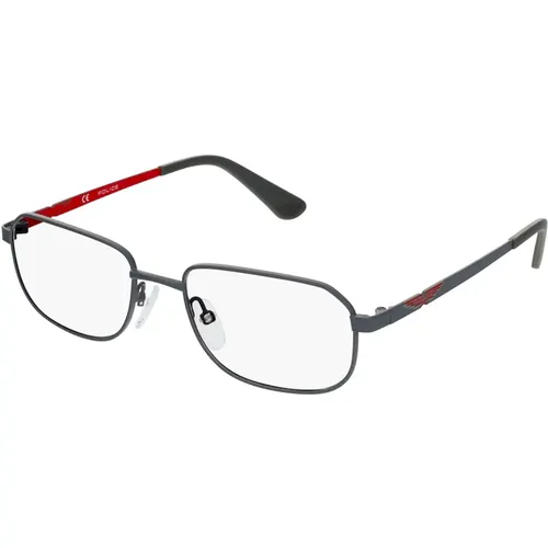 Stylish Eyeglasses Vk561 , unisex, Sizes: 49 MM - Police - Modalova