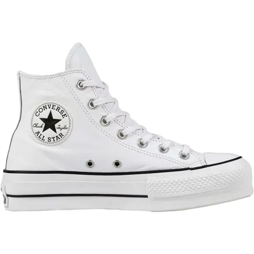 Chuck Taylor All Star Lift Leder Sneakers , Damen, Größe: 36 EU - Converse - Modalova