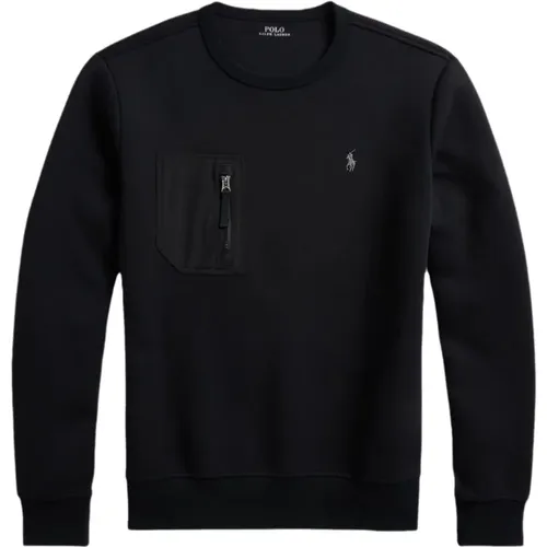 Sweatshirt 30/1 double knt cvc-lsl-sws 710916650005 , Herren, Größe: S - Ralph Lauren - Modalova