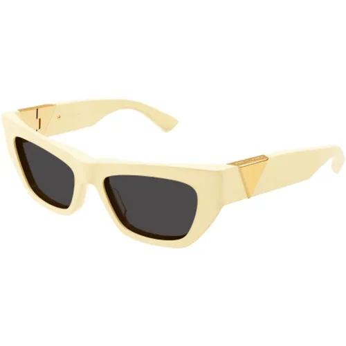 Cat-Eye Sunglasses , female, Sizes: 57 MM - Bottega Veneta - Modalova