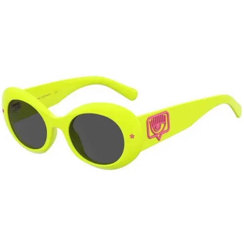 Trendy Sunglasses for a Glamorous Look , unisex, Sizes: 50 MM - Chiara Ferragni Collection - Modalova
