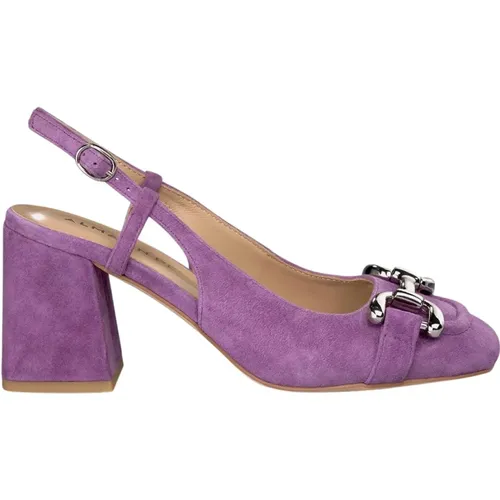 Square Heeled Buckle Shoe , female, Sizes: 5 UK, 8 UK, 7 UK, 3 UK, 6 UK, 4 UK - Alma en Pena - Modalova