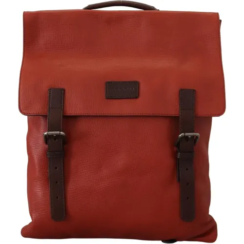 Elegant Calfskin Leather Backpack in , unisex, Sizes: ONE SIZE - Dolce & Gabbana - Modalova