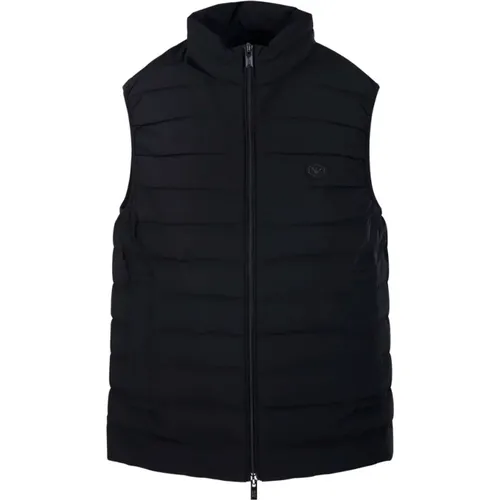 Quilted Waistcoat in , male, Sizes: 3XL, XL, 2XL - Emporio Armani - Modalova