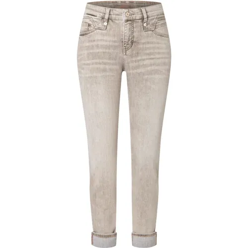 Reiche Schlanke Authentische Denim Jeans , Damen, Größe: S - MAC - Modalova