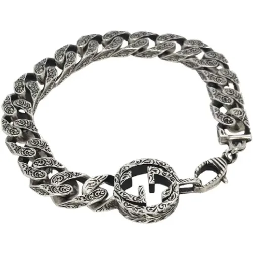 Pre-owned Silver bracelets , female, Sizes: ONE SIZE - Gucci Vintage - Modalova