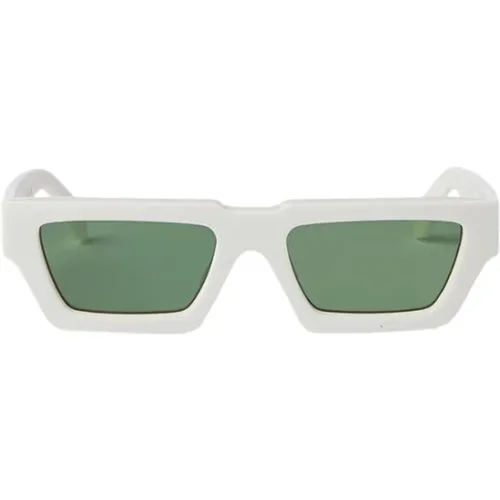 Off , Luxury Style Sunglasses , unisex, Sizes: 54 MM - Off White - Modalova