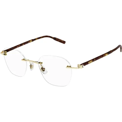 Brille Mb0223O 002 MONTBLANC - Montblanc - Modalova